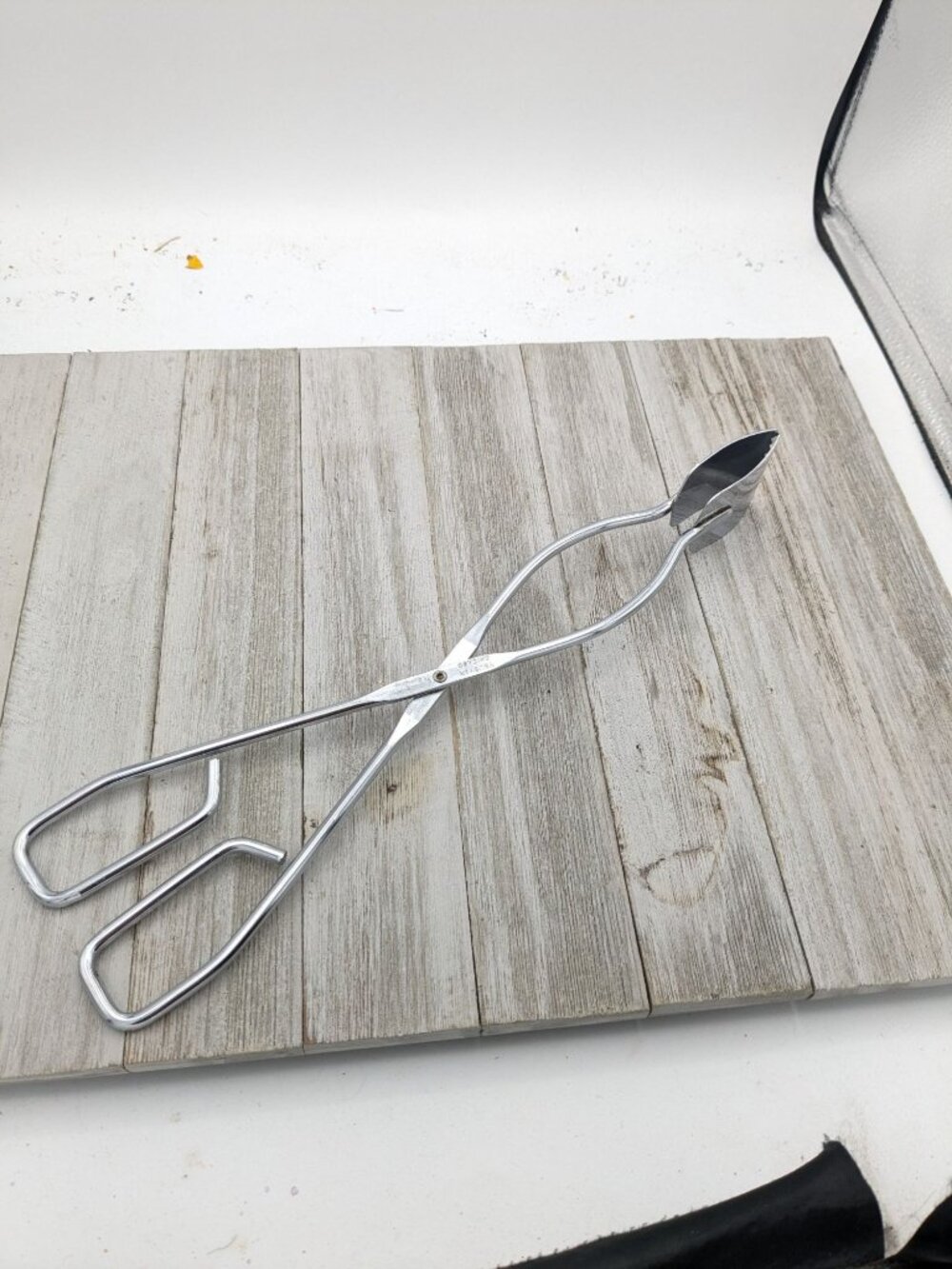 Vaughan BBQ Tongs Solid Stainless Steel 12" Chicago No.30
